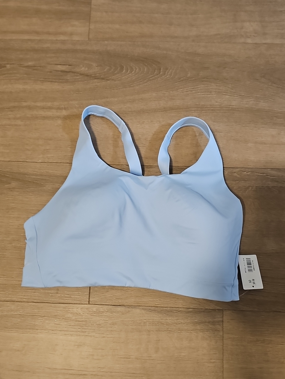 Athleta Pale Blue Supportive Sports Bra 36D